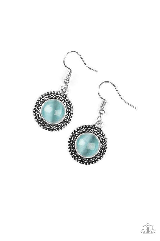 Paparazzi Earring ~ Time To GLOW Up! - Blue