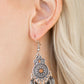 Lower East WILDSIDE - Brown - Paparazzi Earring Image