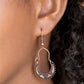 Industrially Indigenous - Copper - Paparazzi Earring Image