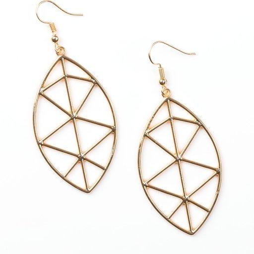 Paparazzi Earring ~ Unbreakable - Gold