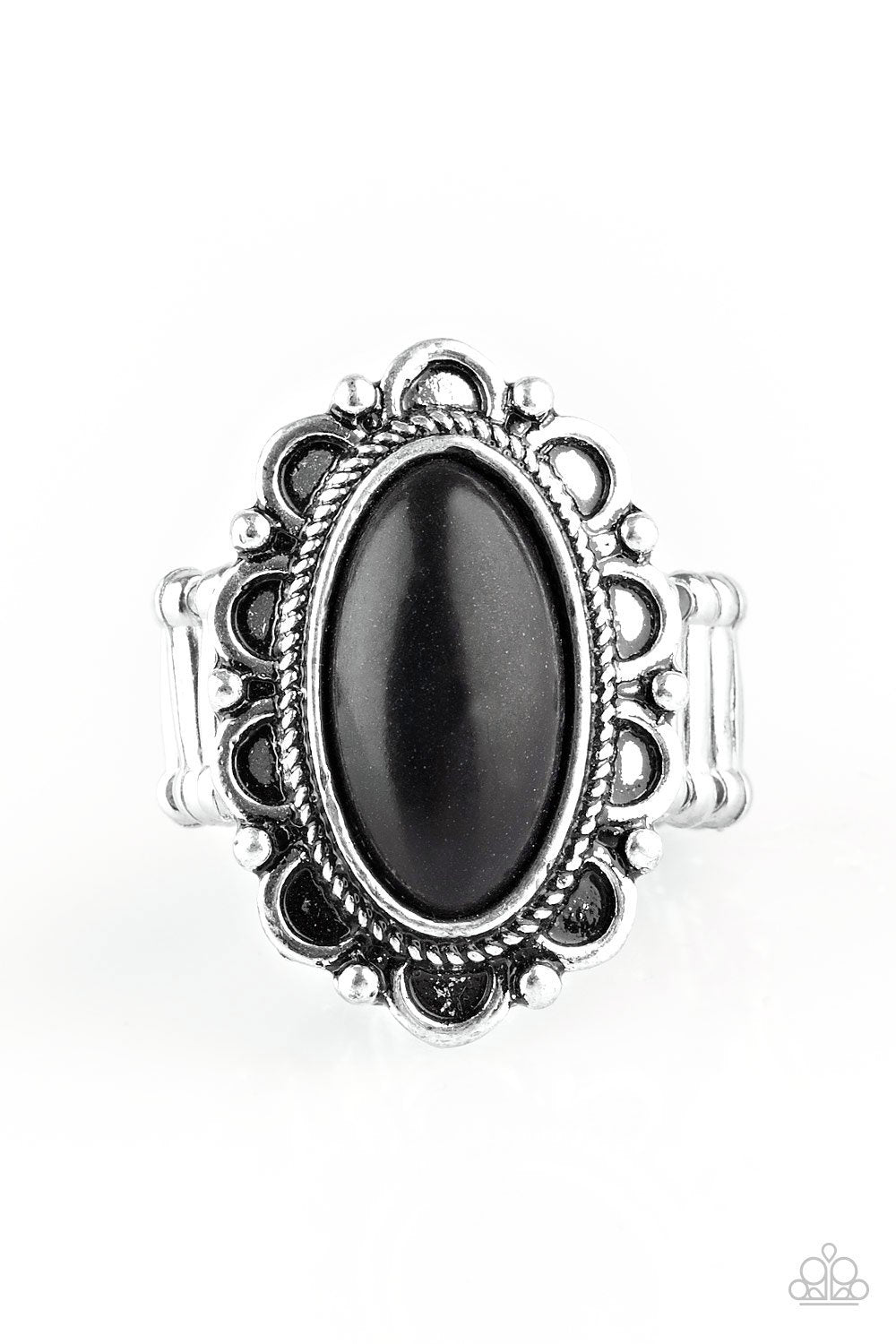 Paparazzi Ring ~ Desert Grotto - Black