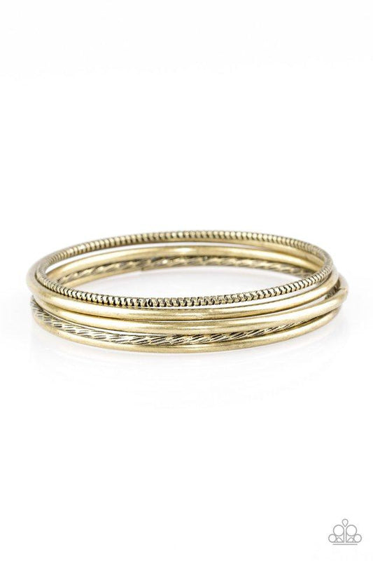 Paparazzi Bracelet ~ Mesa Mix - Brass