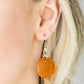 Pacific Paradise - Orange - Paparazzi Necklace Image