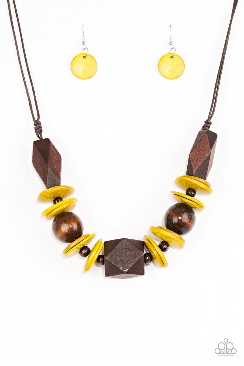 Paparazzi Necklace ~ Pacific Paradise - Yellow