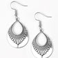 Totally Terrestrial - Silver - Paparazzi Earring Image