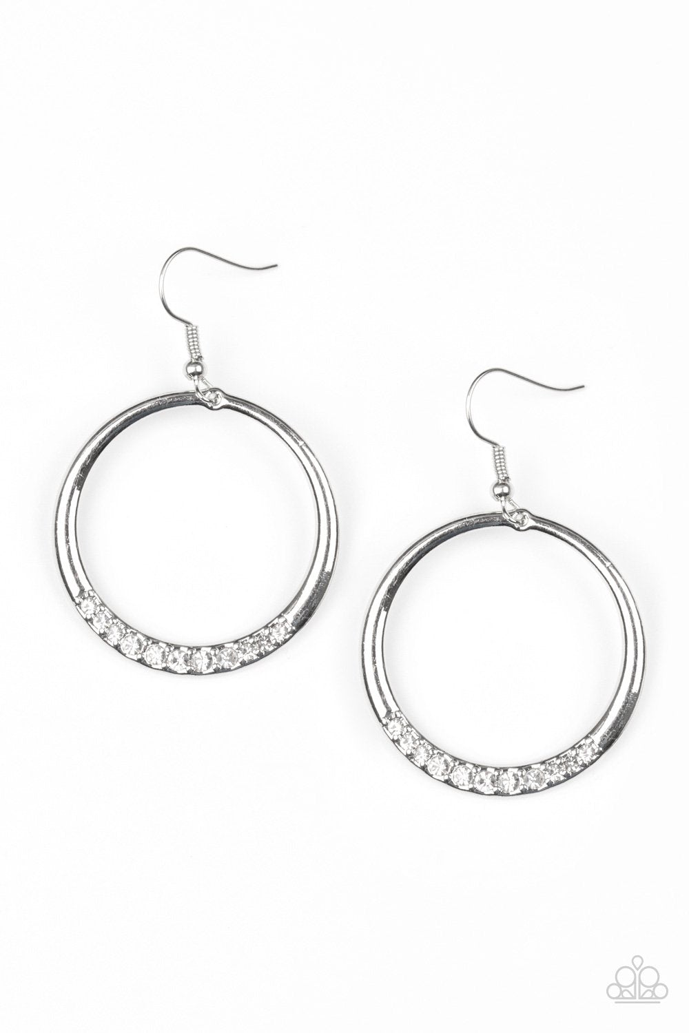 Paparazzi Earring ~ Morning Mimosas - White