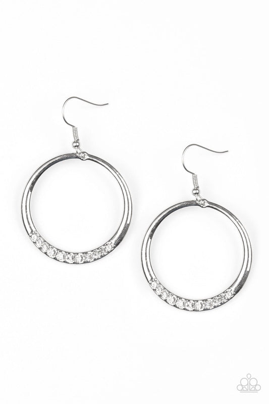 Paparazzi Earring ~ Morning Mimosas - White