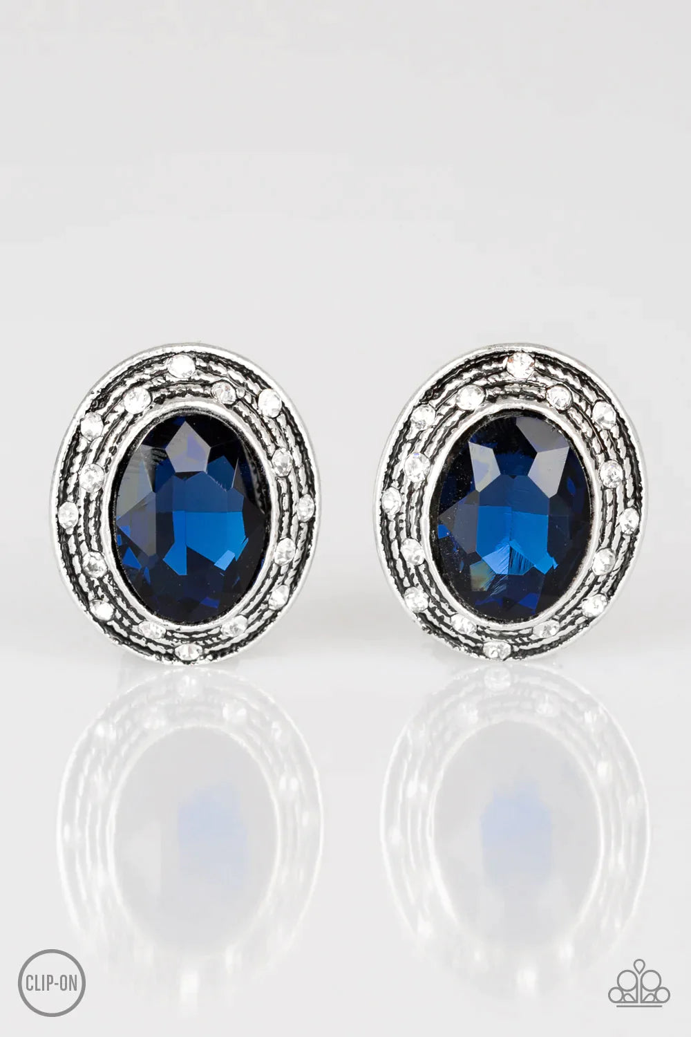 Paparazzi Earring ~ East Side Etiquette - Blue