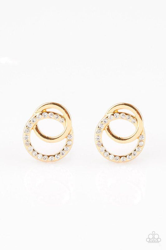 Paparazzi Earring ~ In Great Measure - Gold