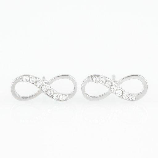 Paparazzi Earring ~ Never-Ending Elegance - White