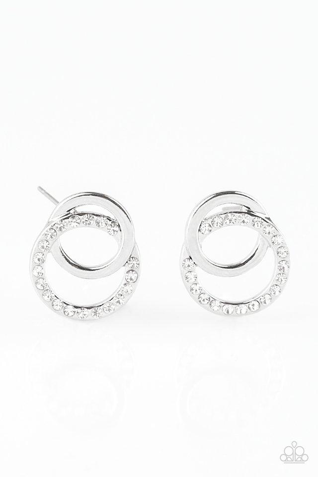 Paparazzi Earring ~ In Great Measure - White