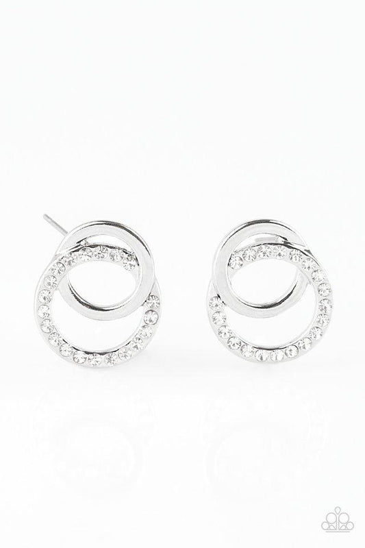 Paparazzi Earring ~ In Great Measure - White