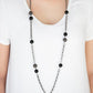 Fashion Fad- Black - Paparazzi Necklace Image
