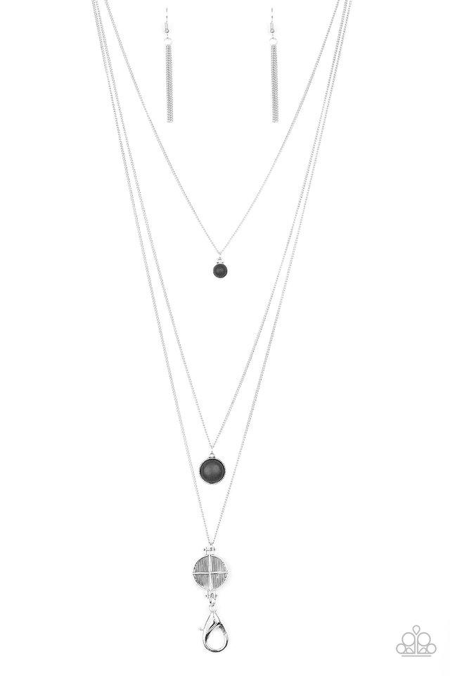 Paparazzi Necklace ~ Life Is A Voyage - Black