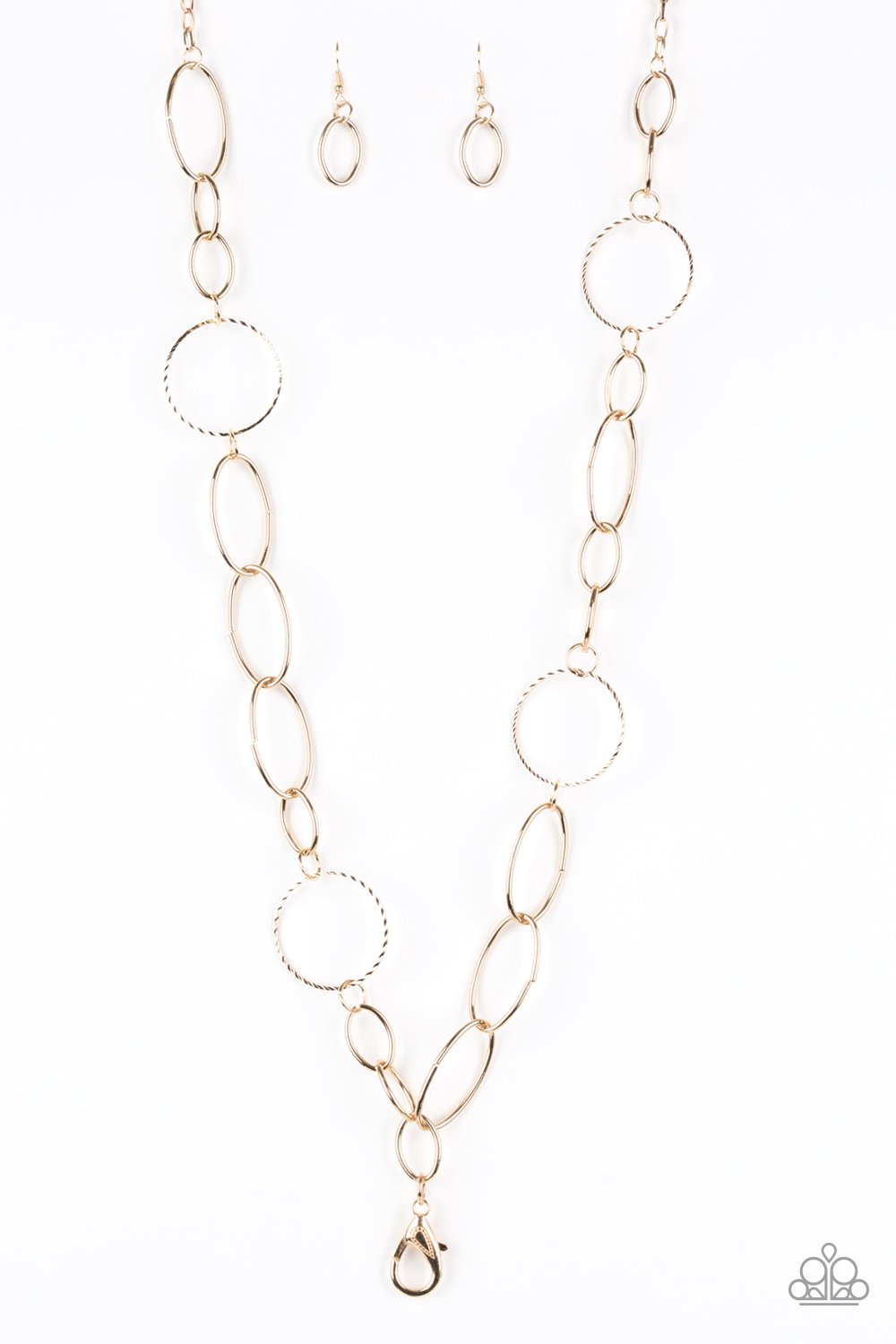 Paparazzi Necklace ~ Perfect MISMATCH - Gold