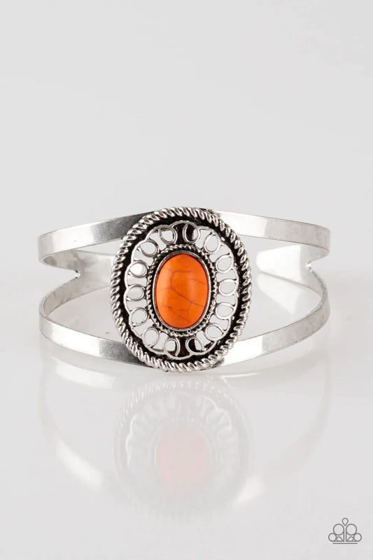 Paparazzi Bracelet ~ Deep In The TUMBLEWEEDS - Orange