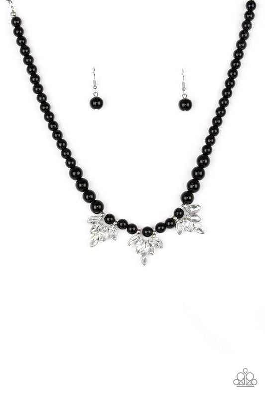 Paparazzi Necklace ~ Society Socialite - Black