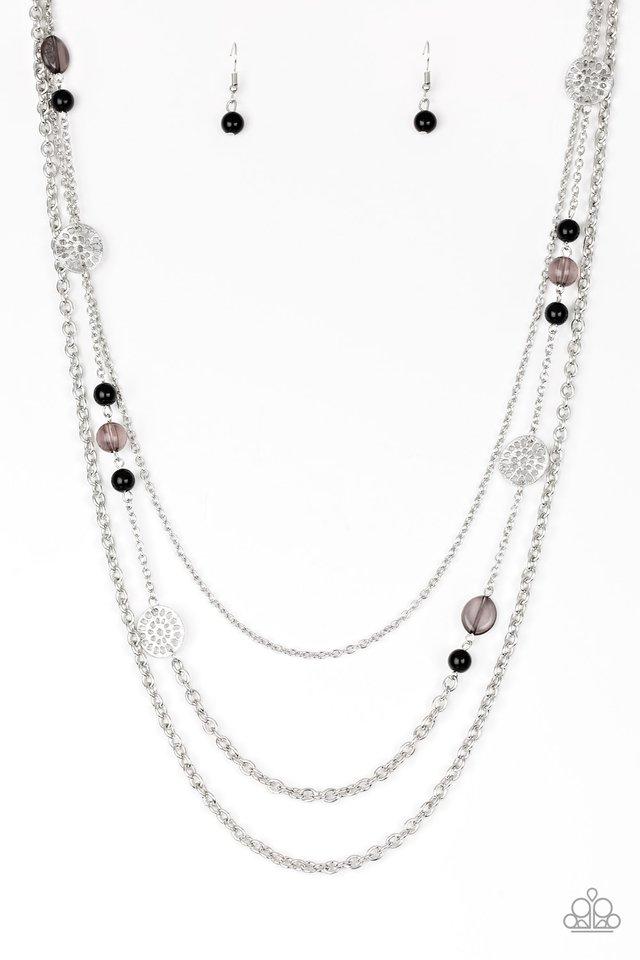 Paparazzi Necklace ~ Pretty Pop-tastic! - Black