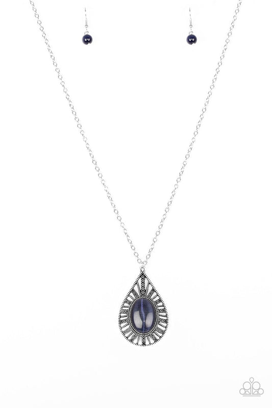 Paparazzi Necklace ~ Total Tranquility - Blue