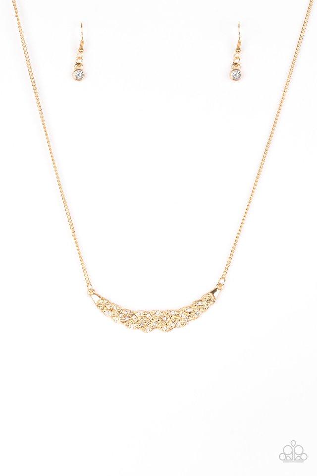 Paparazzi Necklace ~ Whatever Floats Your YACHT- Gold