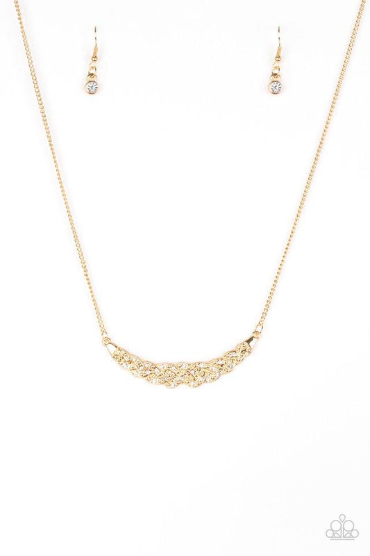 Paparazzi Necklace ~ Whatever Floats Your YACHT- Gold