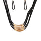 Walk The WALKABOUT - Gold - Paparazzi Necklace Image