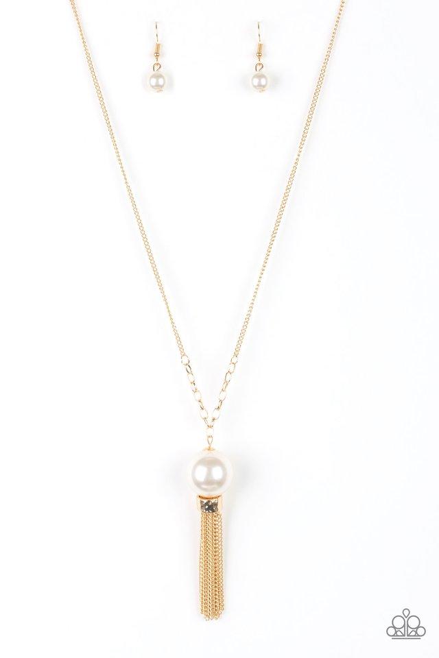 Paparazzi Necklace ~ Belle Of The BALLROOM - Gold