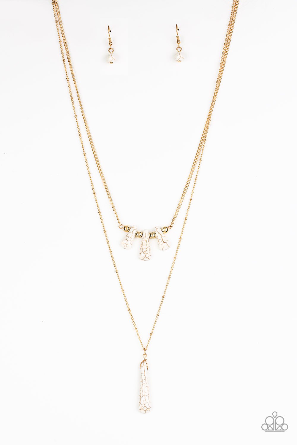 Paparazzi Necklace ~ Basic Groundwork - Gold