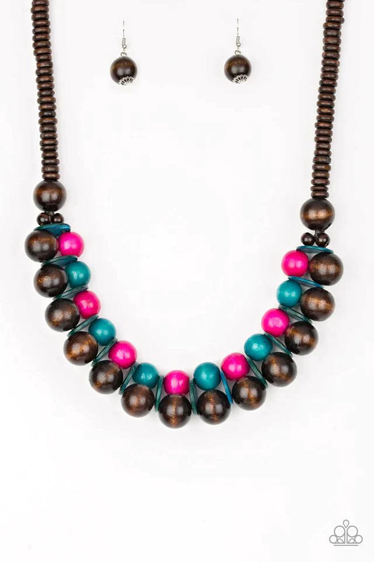 Paparazzi Necklace ~ Caribbean Cover Girl - Multi