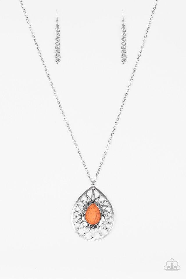 Paparazzi Necklace ~ Summer Sunbeam - Orange