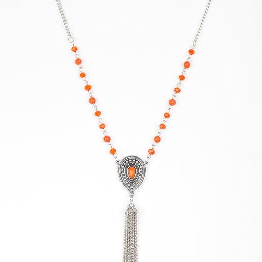 Paparazzi Necklace ~ Soul Quest - Orange