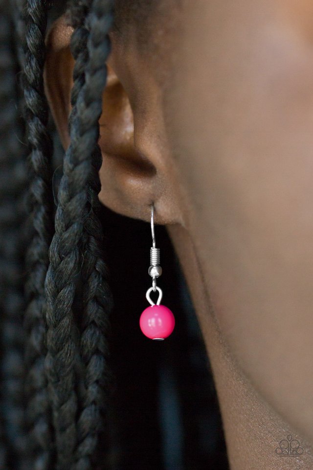Gypsy Heart - Pink - Paparazzi Necklace Image