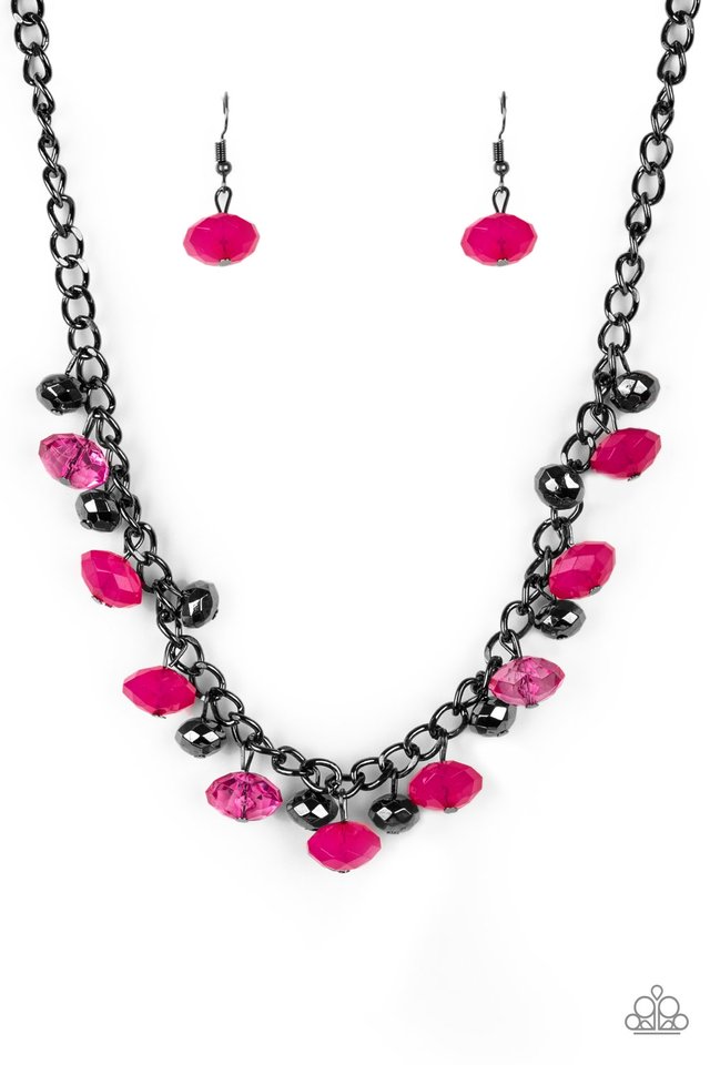 Runway Rebel - Pink - Paparazzi Necklace Image
