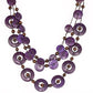 Catalina Coastin - Purple - Paparazzi Necklace Image