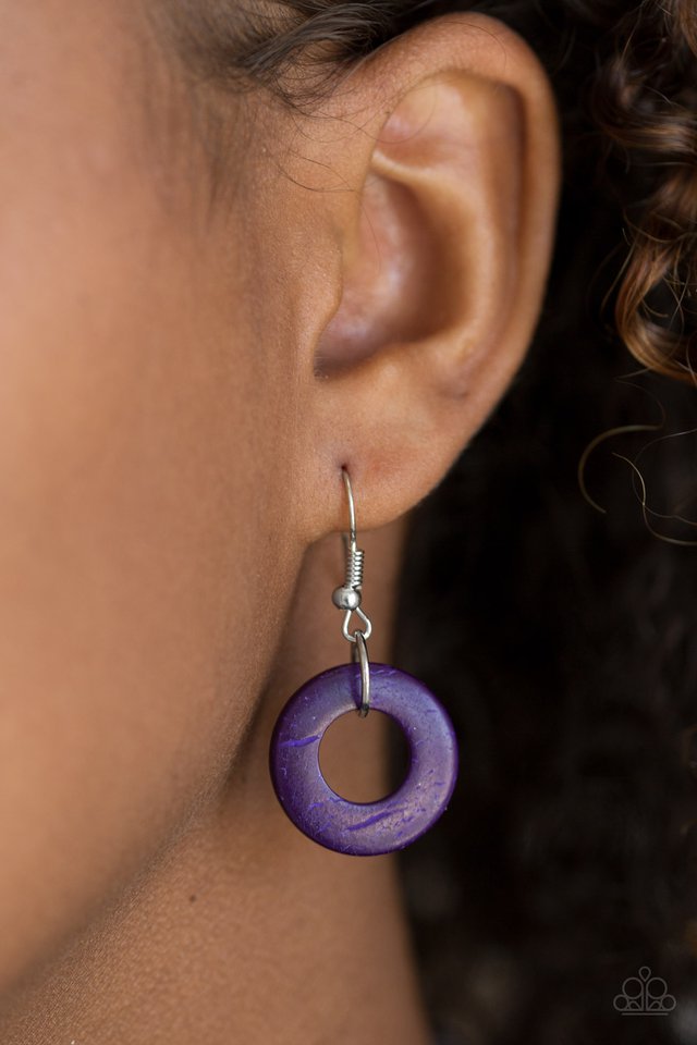 Waikiki Winds - Purple - Paparazzi Necklace Image