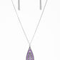 Tiki Tease - Purple - Paparazzi Necklace Image