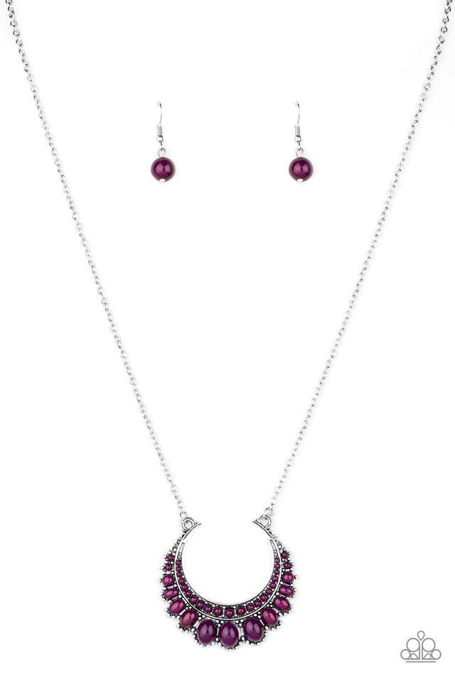 Paparazzi Necklace ~ Count To ZEN - Purple