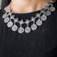 Walk The Plank - Silver - Paparazzi Necklace Image