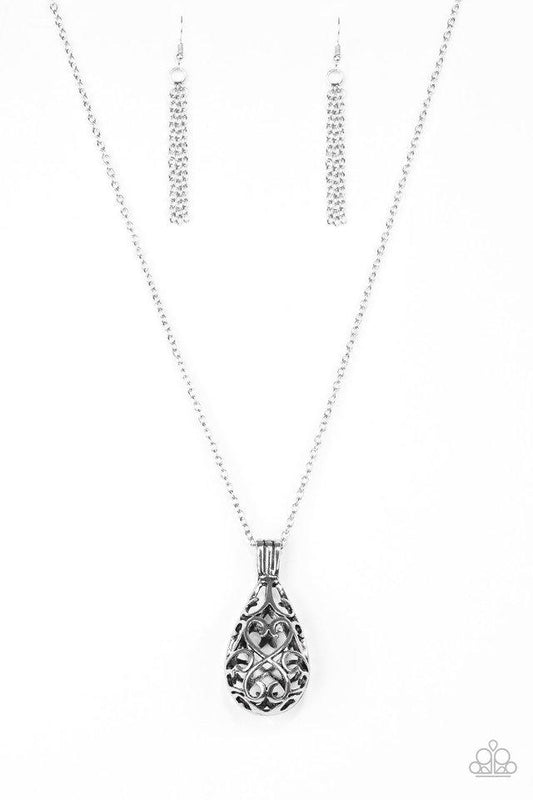 Paparazzi Necklace ~ Magic Potions - Silver