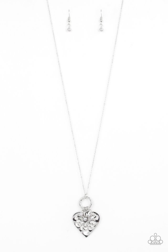 Romeo Romance - Silver - Paparazzi Necklace Image