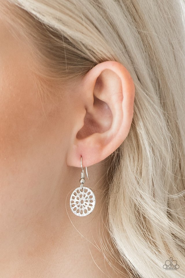 Your Own Free WHEEL - Silver - Paparazzi Necklace Image