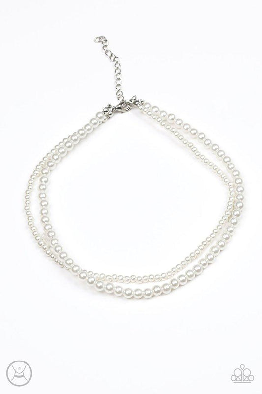 Paparazzi Necklace ~ Ladies Choice - White