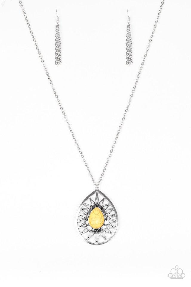 Paparazzi Necklace ~ Summer Sunbeam - Yellow