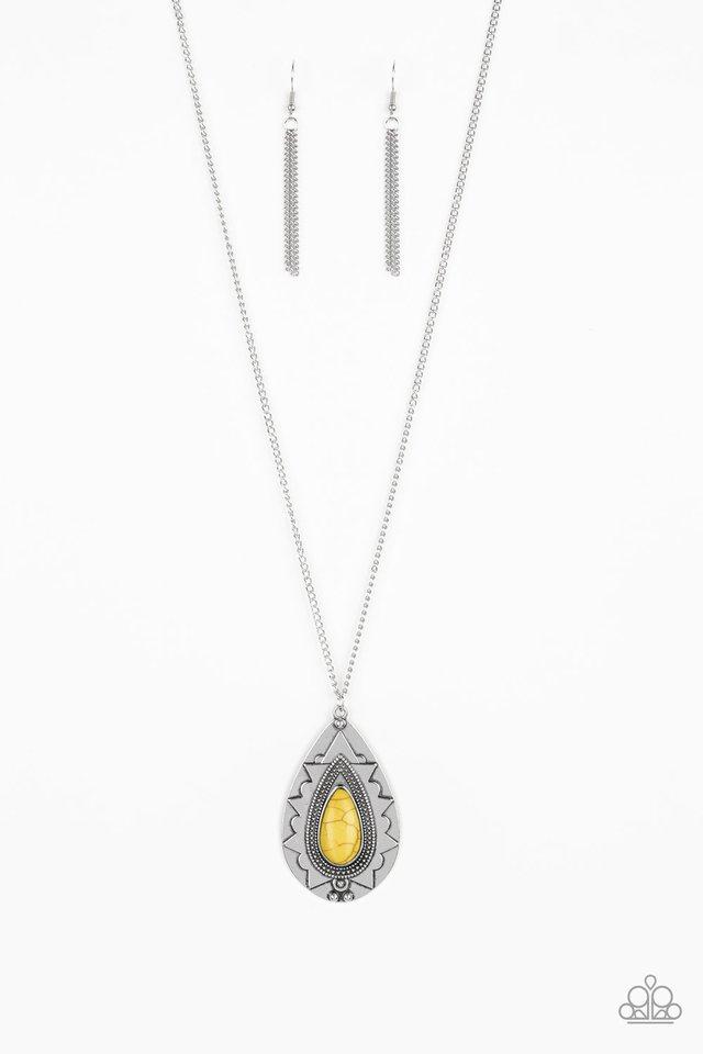 Paparazzi Necklace ~ Sedona Solstice - Yellow