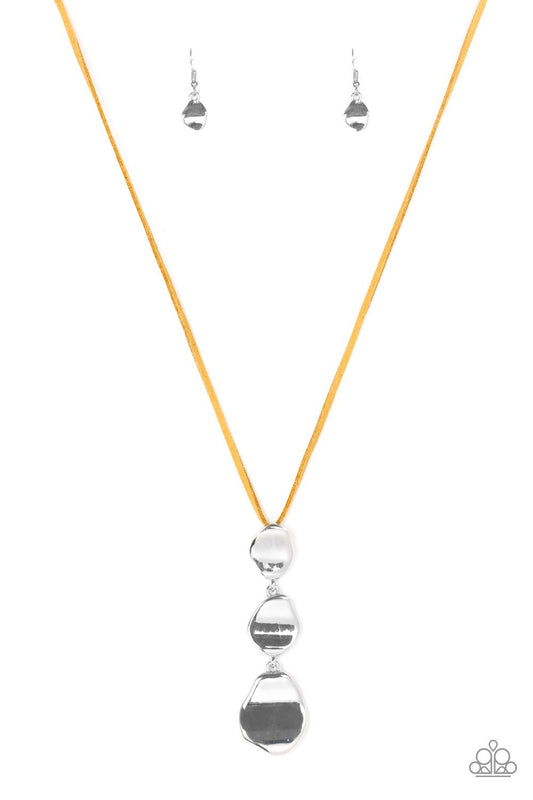 Paparazzi Necklace ~ Embrace The Journey - Yellow