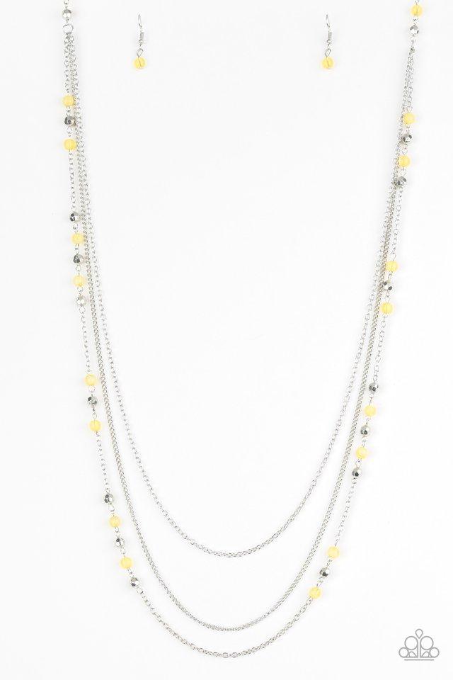 Paparazzi Necklace ~ Colorful Cadence - Yellow