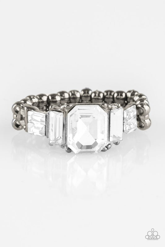 Born To Rule - Black - Paparazzi Ring Image