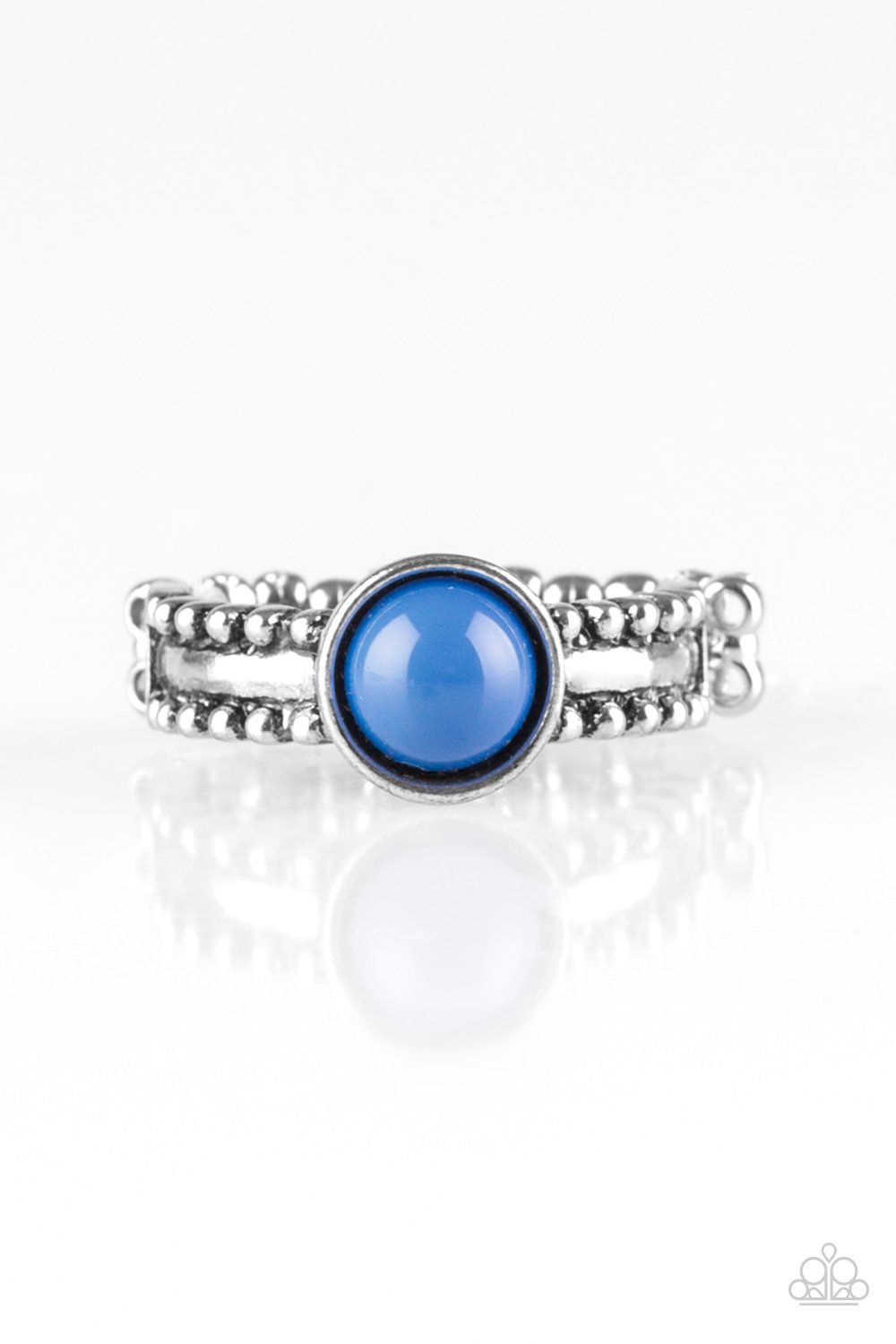 Paparazzi Ring ~ TREK and Field - Blue
