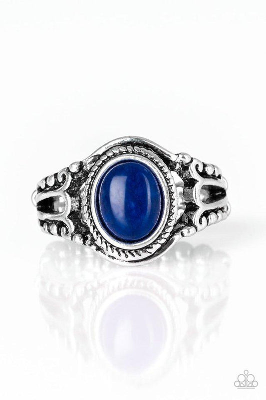 Paparazzi Ring ~ Peacefully Peaceful - Blue
