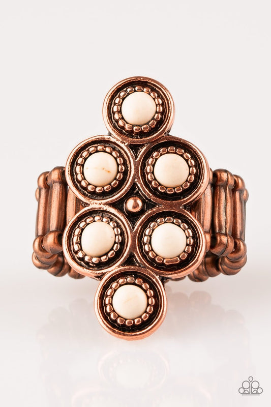 Paparazzi Ring ~ River Rock Rhythm - Copper